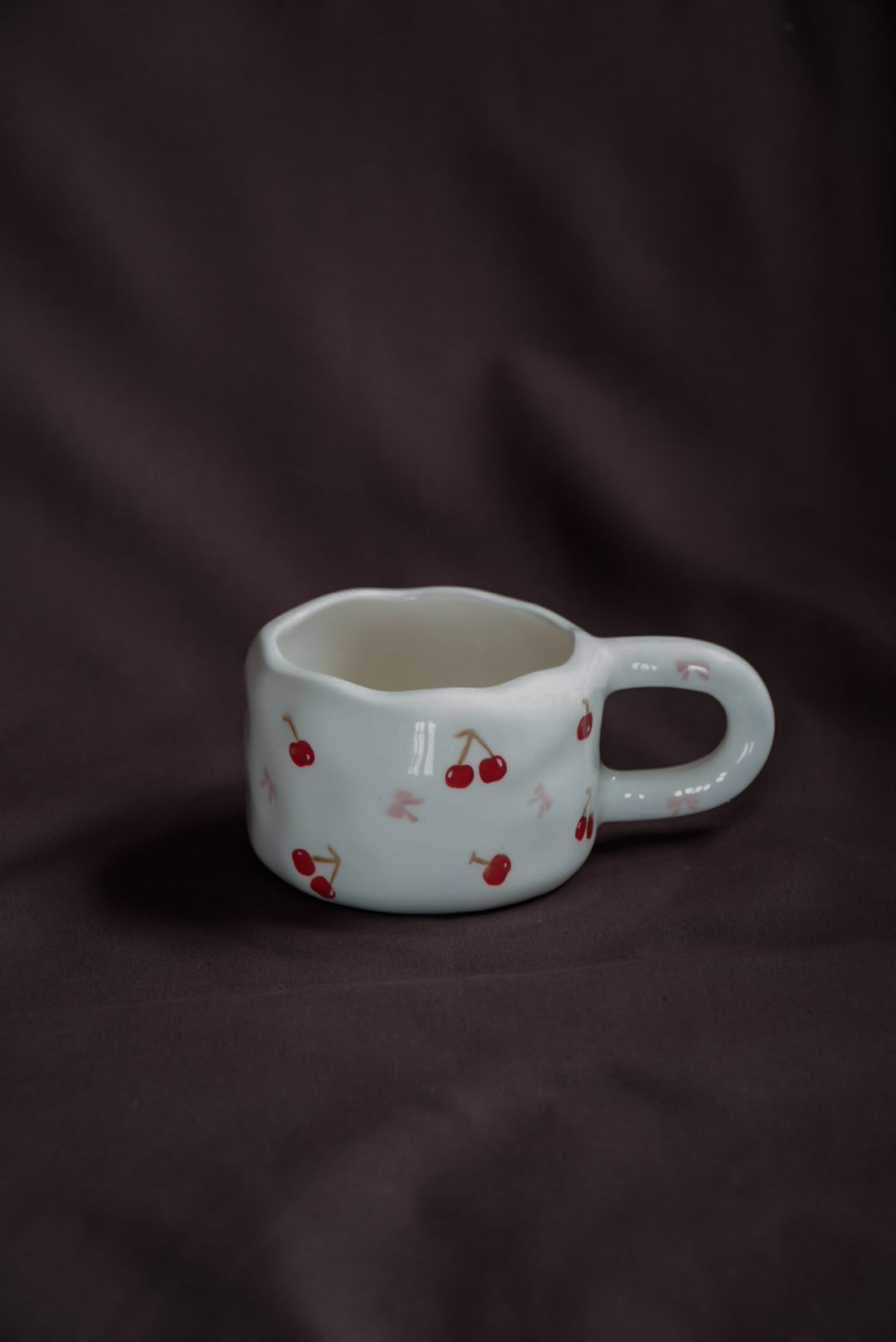 Collection CHERRYMOOD – Tasse & Sous-Tasse Cerise
