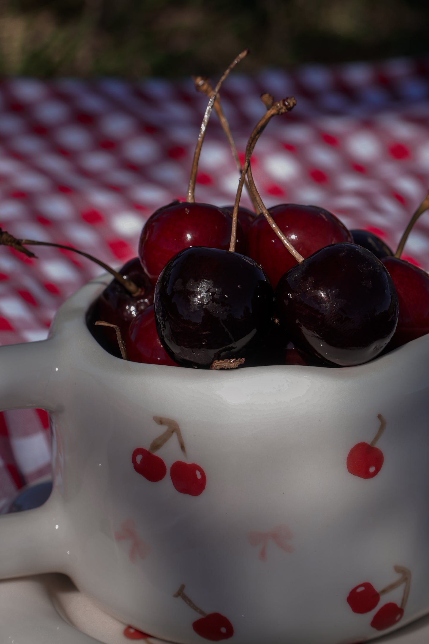 Collection CHERRYMOOD – Tasse & Sous-Tasse Cerise